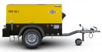 Передвижной дизельный компрессор Atmos PDP 20 10 фикс без тормоза