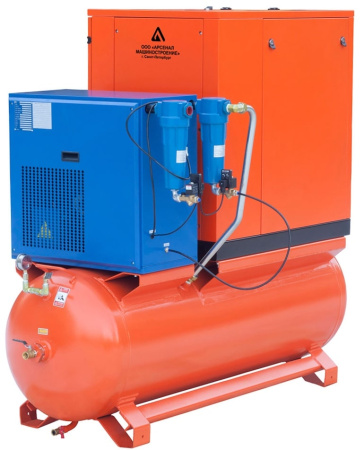 Винтовой компрессор ЗИФ СВЭ-2,1/1,0 ШМ ОиР-500